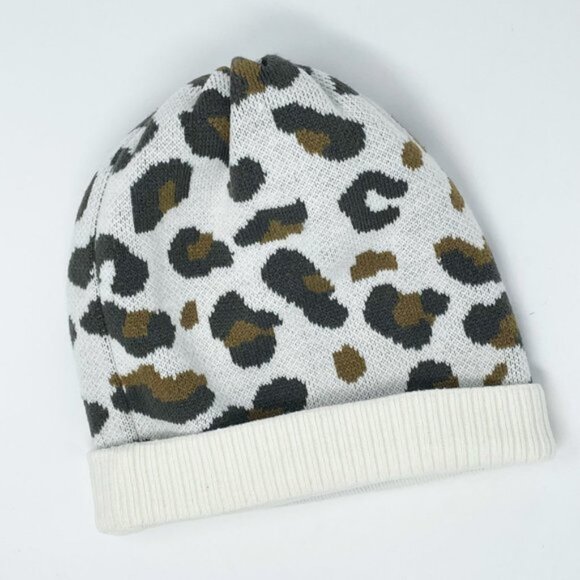 TALULA Aritzia Leopard Print Knit Beanie - Picture 2 of 8